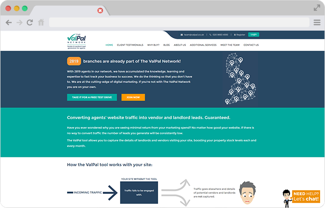 Estate Agent Software Integration with ValPal