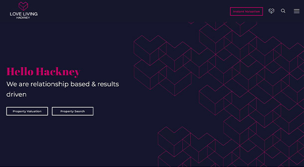 Love Living Estate Agent website